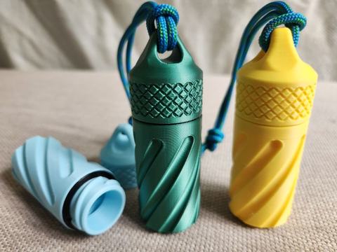 Waterproof Capsule, 3D printed
