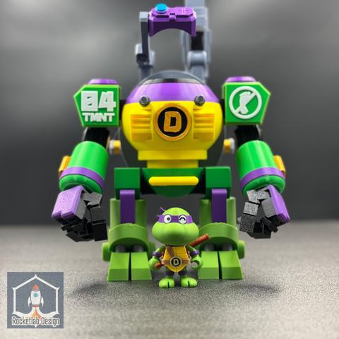 Donatello Wreckers Mech, 3D printed